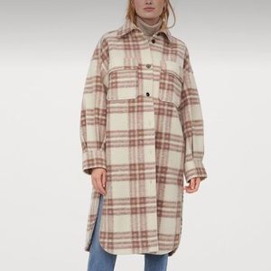 H&M long shacket